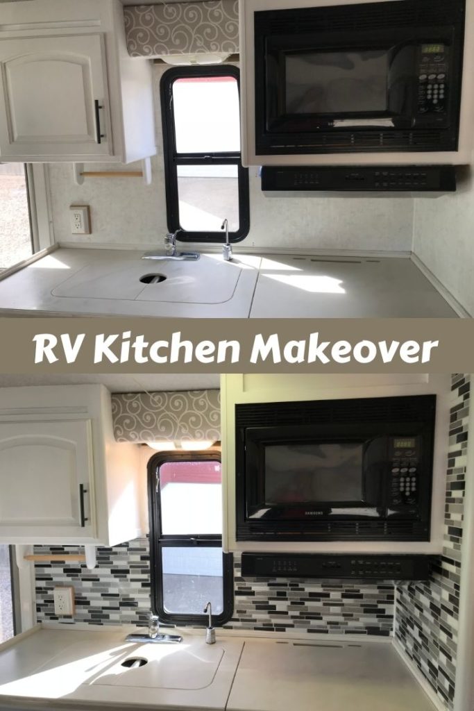 RV kitchen makeover