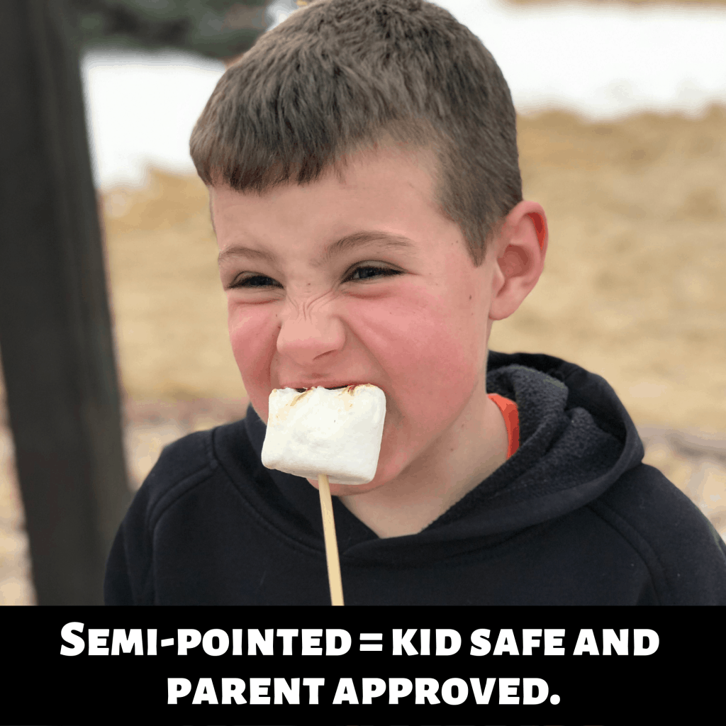 Safe Marshmallow sticks for kids