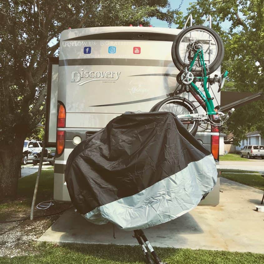 RV Upgrades Bike Rack